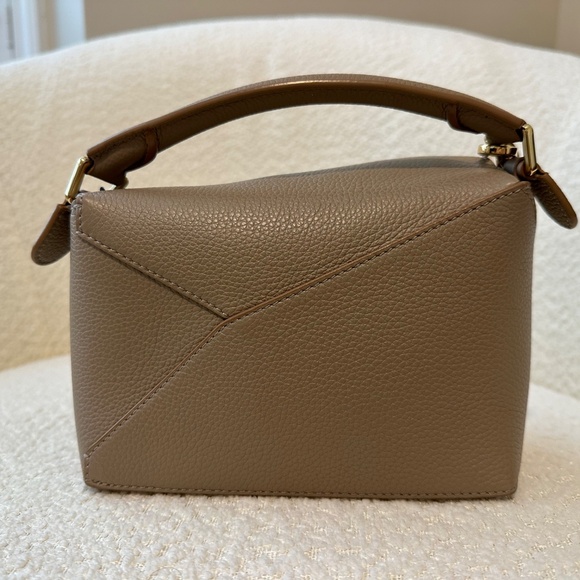 Loewe Mini Puzzle Bag Taupe Leather NWT Retail $2,850 - Picture 4 of 14